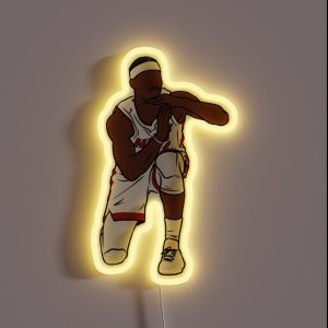 Jimmy Butler Timeout Celebration RGB Neon Sign