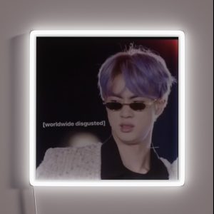 JIN Reaction Picture RGB Neon Sign