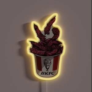 JJKFC Finger Lickin Good RGB Neon Sign JJKFC Finger Lickin Good RGB Neon Sign