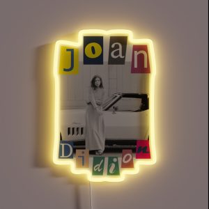 Joan Didion RGB Neon Sign