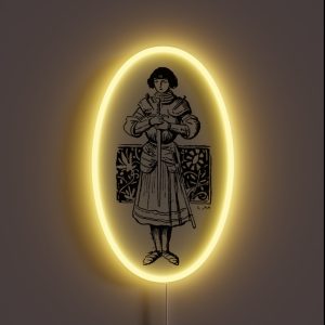 Joan Of Arc RGB Neon Sign Joan Of Arc RGB Neon Sign