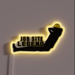 Job Site Legend RGB Neon Sign