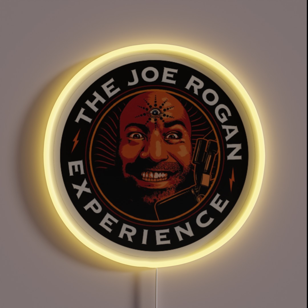 Joe Rogan Experience JRE RGB Neon Sign Joe Rogan Experience JRE RGB Neon Sign