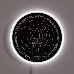 JOHN 1 5 RGB Neon Sign