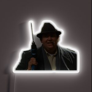 John Candy As Uncle Buck RGB Neon Sign