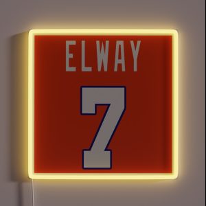 John Elway RGB Neon Sign John Elway RGB Neon Sign