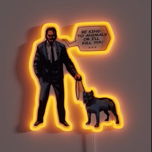 John Protect RGB Neon Sign