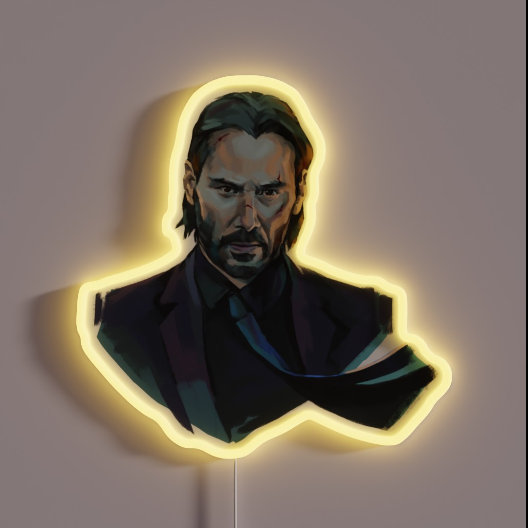 John Wick RGB Neon Sign John Wick RGB Neon Sign