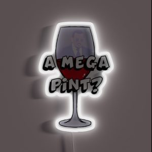 Johnny Depp A Mega Pint RGB Neon Sign