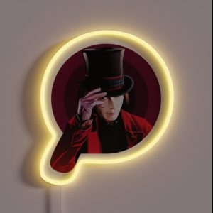 Johnny Depp Chocolate Factory RGB Neon Sign