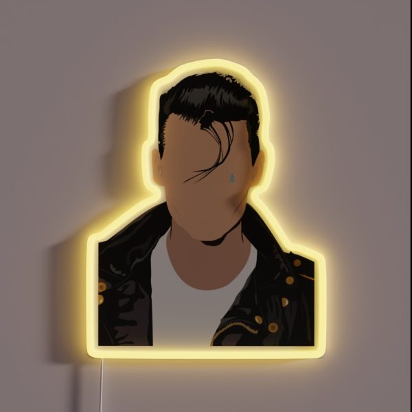 Johnny Depp Cry Baby RGB Neon Sign