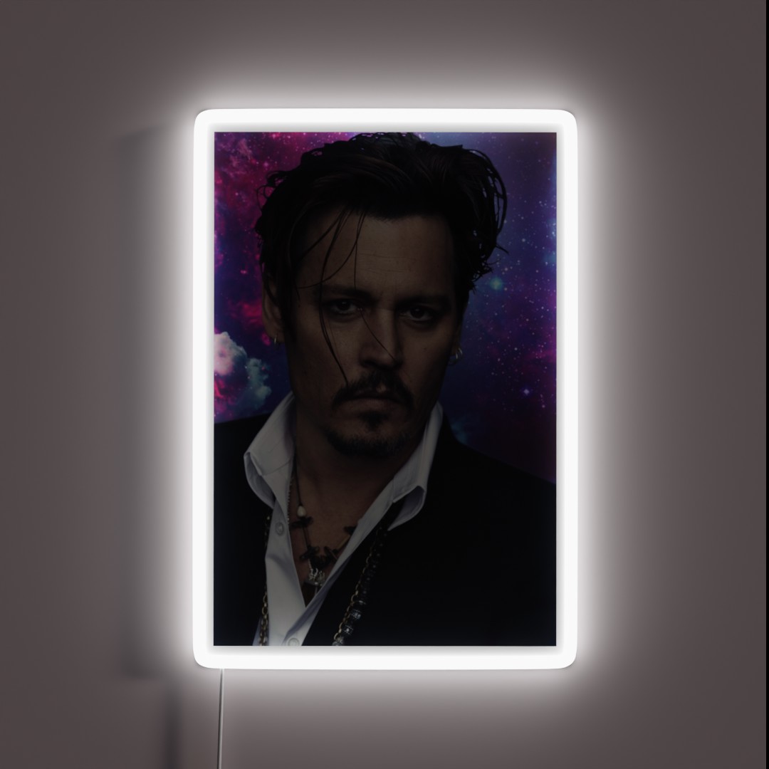 Johnny Depp RGB Neon Sign Johnny Depp RGB Neon Sign