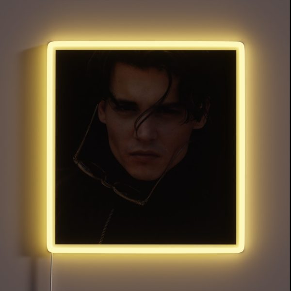Johnny Depp RGB Neon Sign