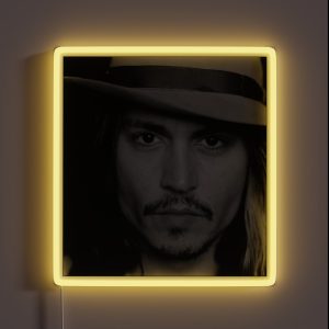 Johnny Depp RGB Neon Sign