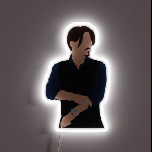 Johnny Depp RGB Neon Sign