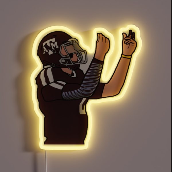 Johnny Football RGB Neon Sign