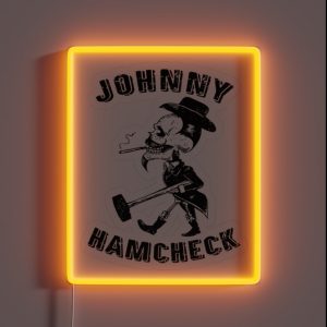Johnny Hamcheck RGB Neon Sign Johnny Hamcheck RGB Neon Sign