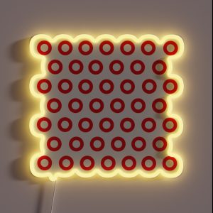Jon Fishman Phish Drummer Red Circle Print RGB Neon Sign Jon Fishman Phish Drummer Red Circle Print RGB Neon Sign