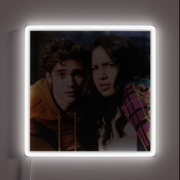 Joshua Bassett And Sofia Wylie Bts RGB Neon Sign