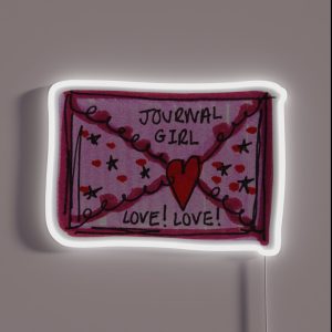 Journal Girl Love RGB Neon Sign