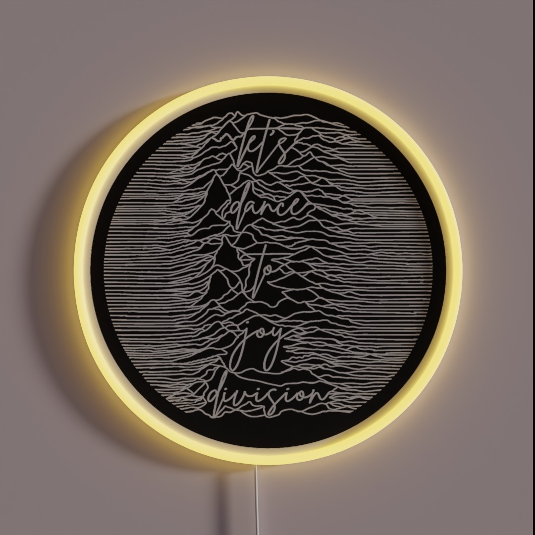 Joy Division II RGB Neon Sign Joy Division II RGB Neon Sign
