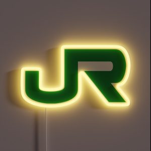 JR Japan Rail RGB Neon Sign