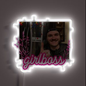 Jschlatt Girlboss RGB Neon Sign