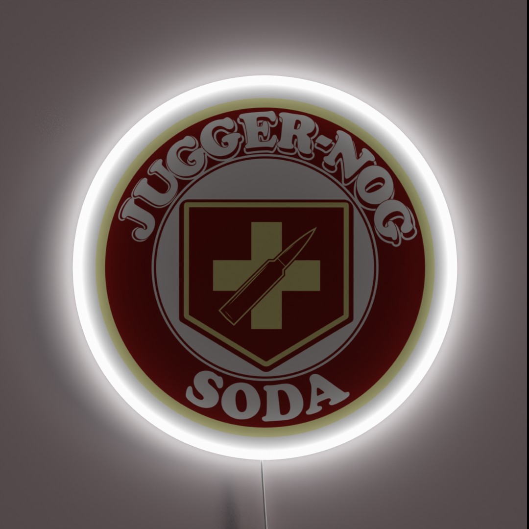 Jugger Nog Soda RGB Neon Sign Jugger Nog Soda RGB Neon Sign