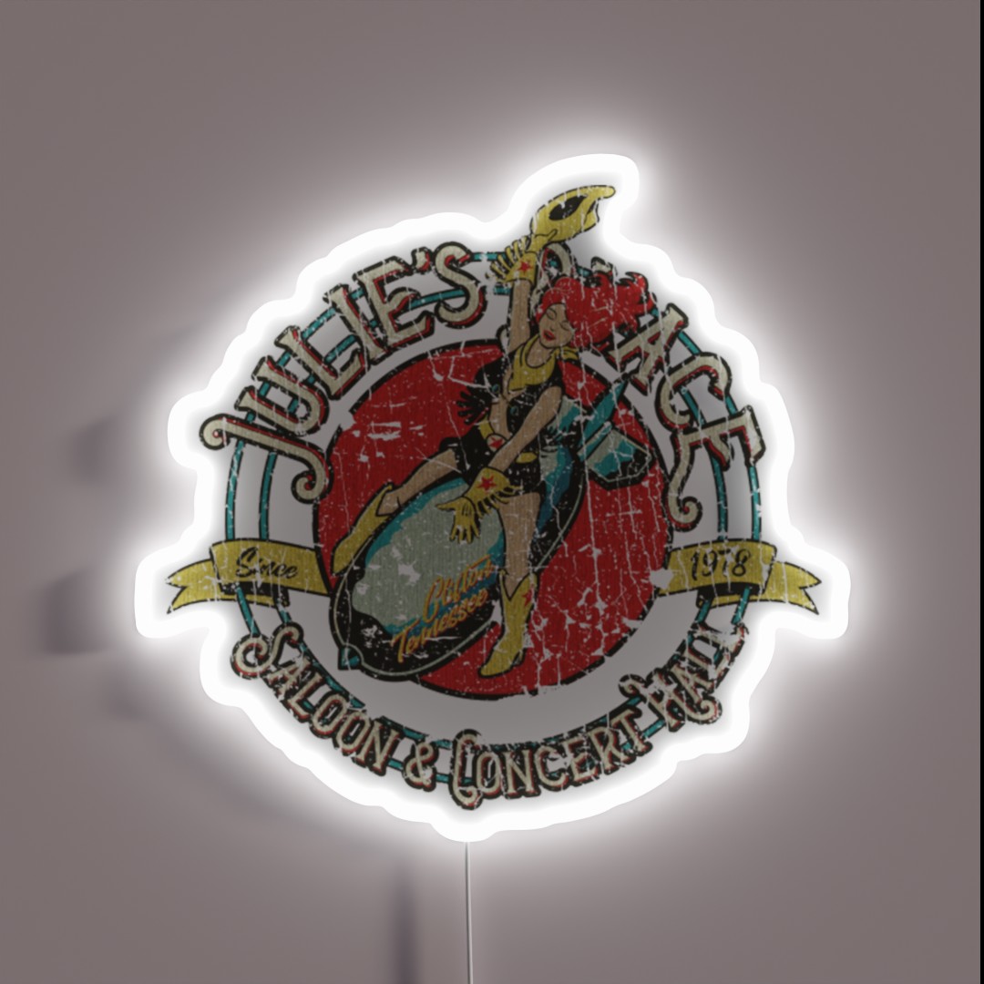 Julie S Place RGB Neon Sign Julie S Place RGB Neon Sign