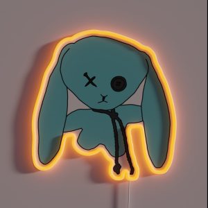 Jun Han S Rabbit From Xdinary Heroes RGB Neon Sign