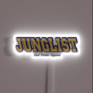 Junglist Jungle Music Lovers RGB Neon Sign
