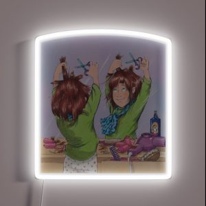 Junie B Jones Is A Beauty Shop Guy RGB Neon Sign