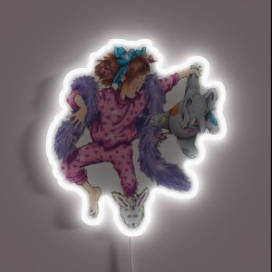 Junie B Jones Is A Party Animal RGB Neon Sign
