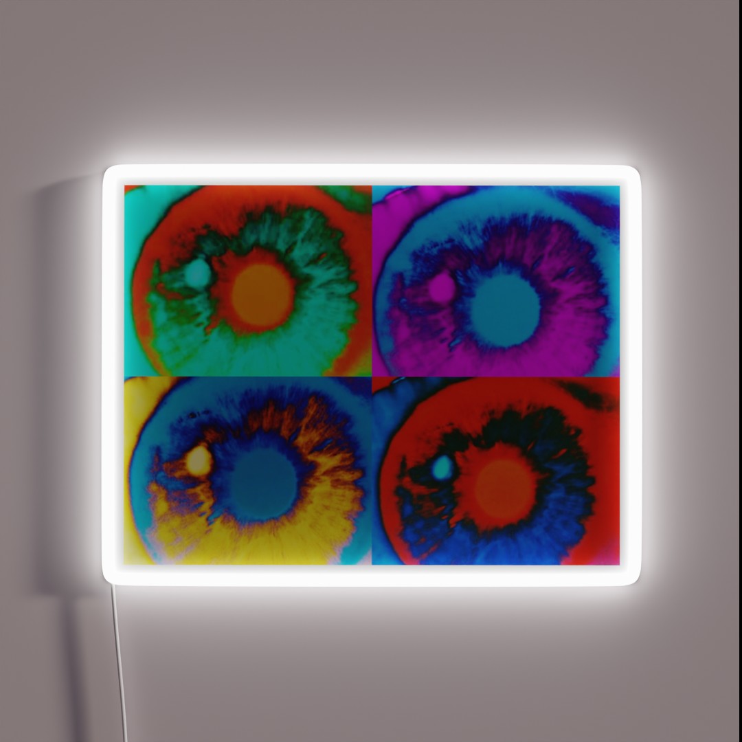 Jupiter And Beyond The Infinite RGB Neon Sign Jupiter And Beyond The Infinite RGB Neon Sign