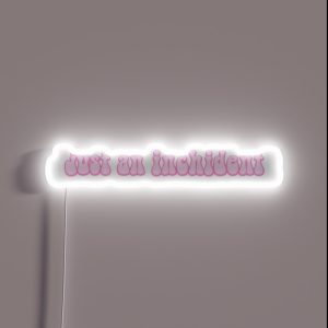 Just An Inchident RGB Neon Sign