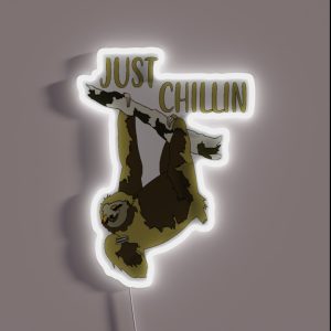 Just Chillin RGB Neon Sign Just Chillin RGB Neon Sign