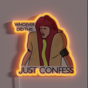 JUST CONFESS RGB Neon Sign JUST CONFESS RGB Neon Sign