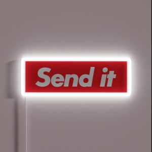 Just Gonna Send It RGB Neon Sign