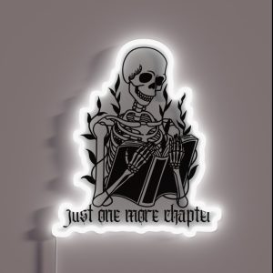 Just One More Chapter RGB Neon Sign