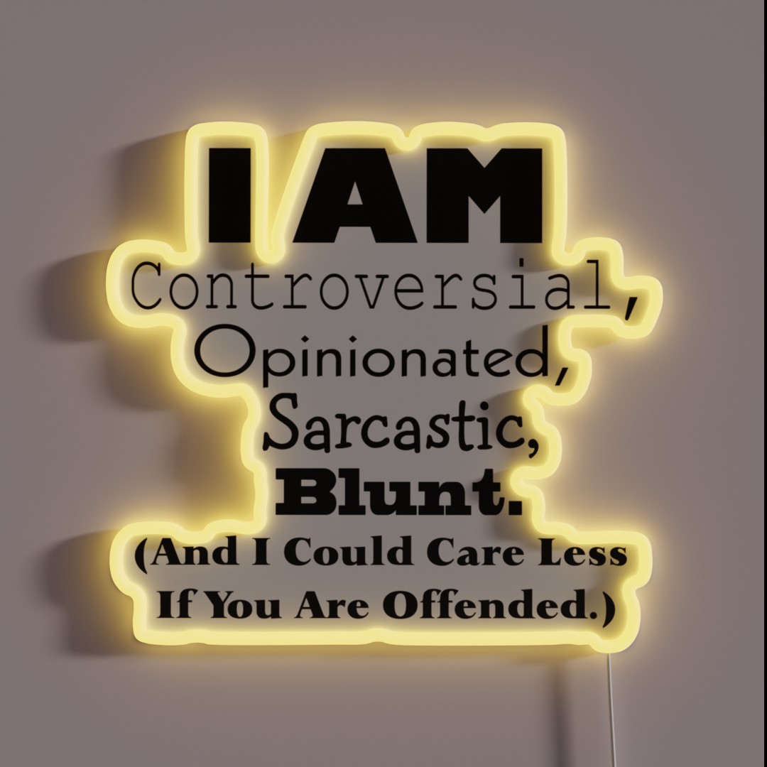 Just So You Know RGB Neon Sign Just So You Know RGB Neon Sign