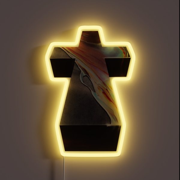 Justice Band Woman RGB Neon Sign