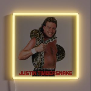 Justin Timbersnake RGB Neon Sign