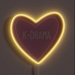 K Drama Heart RGB Neon Sign