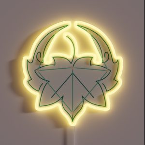 Kaedehara Kazuha Constellation RGB Neon Sign