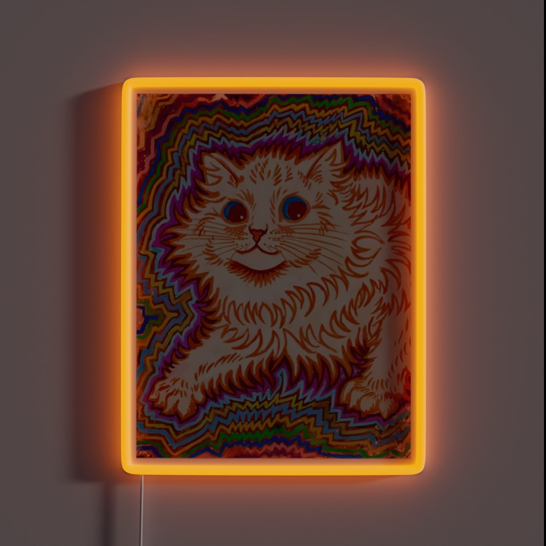 Kaleidoscope Cats III RGB Neon Sign Kaleidoscope Cats III RGB Neon Sign