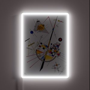 Kandinsky Delicate Tension RGB Neon Sign Kandinsky Delicate Tension RGB Neon Sign