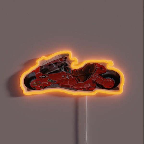 Kaneda And 39 S Bike RGB Neon Sign