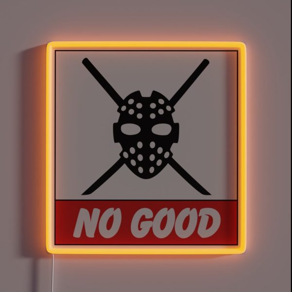 Kanjo Style Track Racing Plates With Hockey RGB Neon Sign