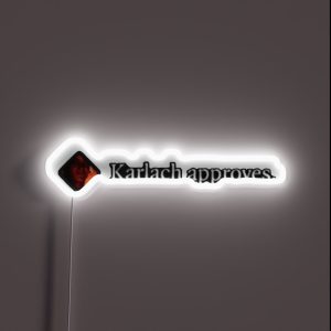 Karlach Approves RGB Neon Sign