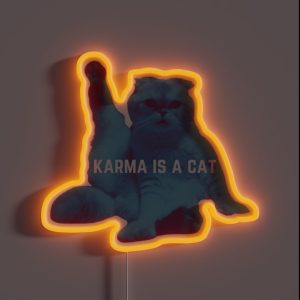 Karma Olivia S Version RGB Neon Sign